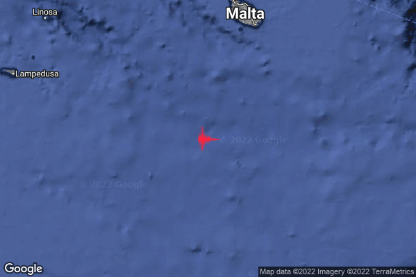 19:02:33 M3.0 epicentro “Malta [Sea]”