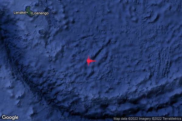 Violento Terremoto M6.0 epicentro New Caledonia [Sea] alle 17:34:20 (16:34:20 UTC)