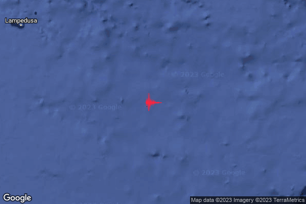 Moderato Terremoto M3.6 epicentro Malta [Sea] alle 09:46:11 (08:46:11 UTC)