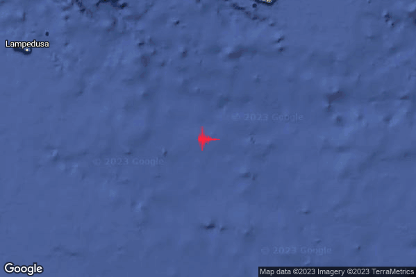 Moderato Terremoto M3.5 epicentro Malta [Sea] alle 05:06:30 (04:06:30 UTC)