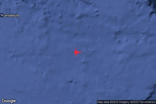 Moderato Terremoto M3.4 epicentro Malta [Sea] alle 19:53:14 (18:53:14 UTC)