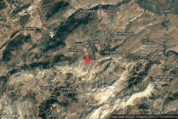 08:48:34 M4.9 epicentro “Turkey”