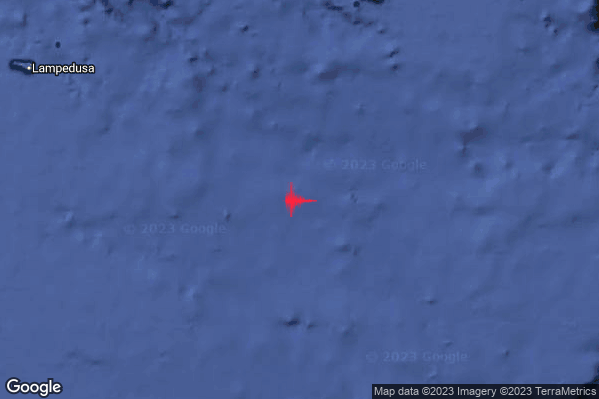 Moderato Terremoto M3.7 epicentro Malta [Sea] alle 06:24:18 (05:24:18 UTC)
