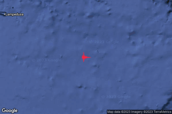 Leggero Terremoto M3.1 epicentro Malta [Sea] alle 03:01:24 (02:01:24 UTC)