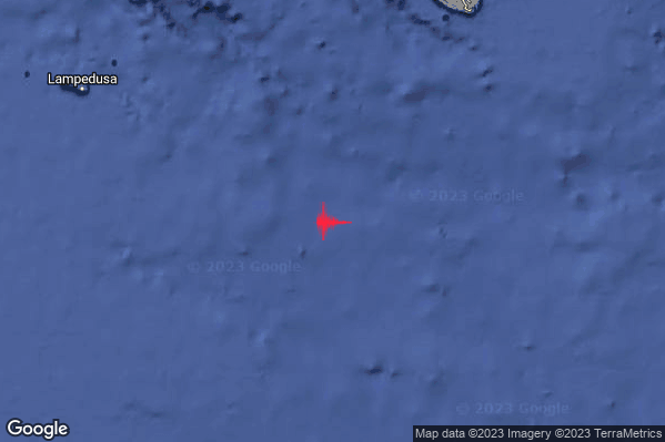 Distinto Terremoto M3.8 epicentro Malta [Sea] alle 10:04:55 (09:04:55 UTC)
