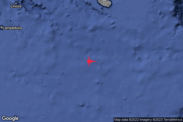 Moderato Terremoto M3.4 epicentro Malta [Sea] alle 09:10:16 (08:10:16 UTC)