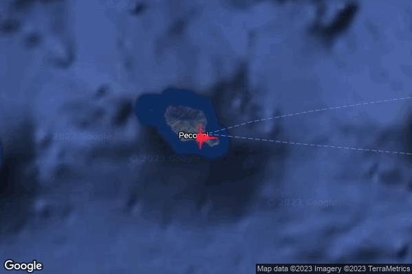 Debole Terremoto M2.3 epicentro 21 km W Leni (ME) alle 00:01:30 (23:01:30 UTC)