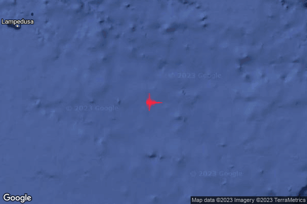 Moderato Terremoto M3.6 epicentro Malta [Sea] alle 23:51:10 (21:51:10 UTC)