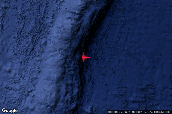 Estremo Terremoto M6.4 epicentro South of Tonga Islands [Sea: Tonga] alle 09:17:01 (07:17:01 UTC)