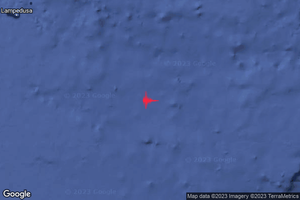 Moderato Terremoto M3.6 epicentro Malta [Sea] alle 07:49:26 (05:49:26 UTC)