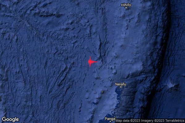 Estremo Terremoto M6.8 epicentro Tonga Islands [Sea: Tonga] alle 12:27:42 (10:27:42 UTC)