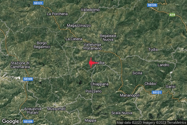 Moderato Terremoto M3.5 epicentro 1 km W Villalba (CL) alle 06:34:42 (04:34:42 UTC)