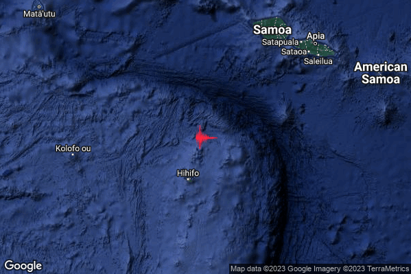 Violento Terremoto M6.3 epicentro Tonga Islands [Sea: Tonga] alle 20:38:52 (18:38:52 UTC)