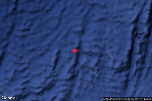 Violento Terremoto M5.9 epicentro Prince Edward Islands South Africa region [Sea] alle 12:40:01 (10:40:01 UTC)