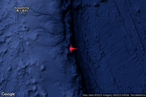 Severo Terremoto M5.6 epicentro Southeast of Honshu Japan [Sea: Japan] alle 23:56:40 (21:56:40 UTC)