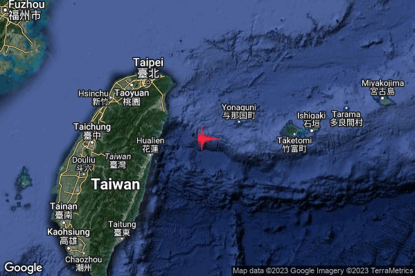 Violento Terremoto M6.0 epicentro Japan [Sea] alle 01:05:31 (23:05:31 UTC)