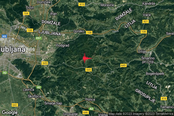 00:09:37 M2.4 epicentro “Slovenia (SLOVENIA)”