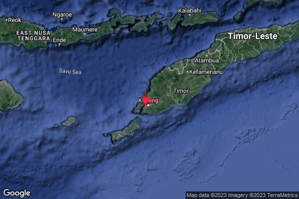 Violento Terremoto M6.0 epicentro Indonesia [Sea] alle 22:04:45 (21:04:45 UTC)