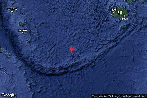 Violento Terremoto M6.3 epicentro Fiji [Sea] alle 02:28:19 (01:28:19 UTC)