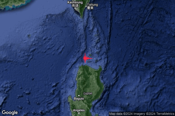 Severo Terremoto M5.5 epicentro Philippines [Land] alle 12:29:32 (10:29:32 UTC)