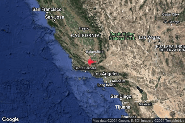 Severo Terremoto M5.6 epicentro Southern California United States [Land: United States] alle 06:09:58 (04:09:58 UTC)