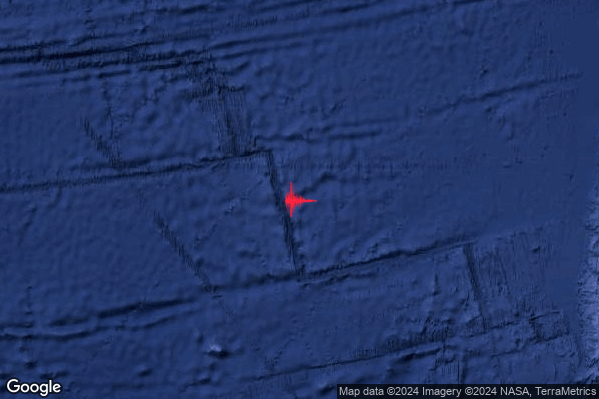 Violento Terremoto M5.7 epicentro West Chile Rise [Sea] alle 08:11:48 (07:11:48 UTC)