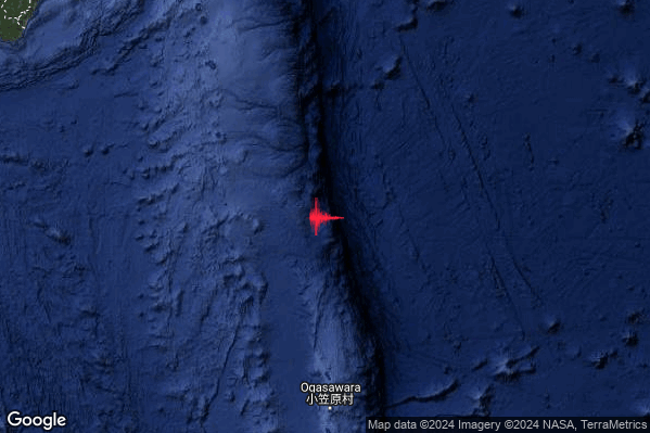 Violento Terremoto M6.1 epicentro Southeast of Honshu Japan [Sea: Japan] alle 22:02:26 (21:02:26 UTC)