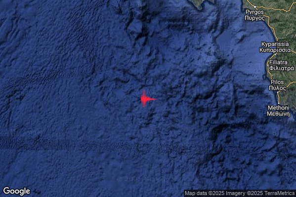 Terremoto 21:54:20 M3.1 epicentro “Mar Ionio Meridionale (MARE)” Terremoto 21:54:20 M3.1 epicentro “Mar Ionio Meridionale (MARE)”