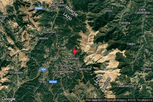 Terremoto 12:40:31 M2.0 epicentro “4 km NE Amatrice (RI)” Terremoto 12:40:31 M2.0 epicentro “4 km NE Amatrice (RI)”