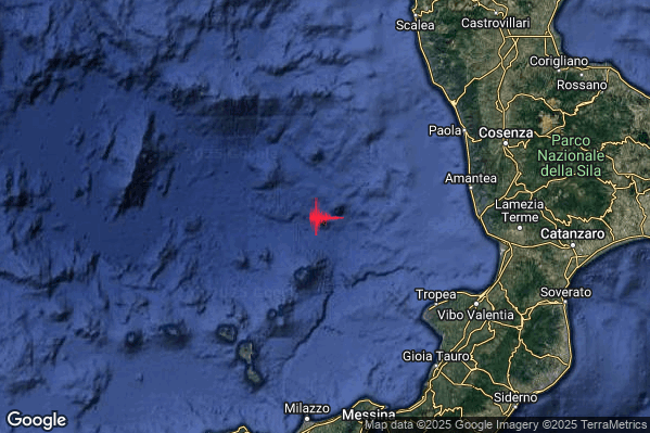Terremoto 22:20:47 M2.7 epicentro “Tirreno Meridionale (MARE)” Terremoto 22:20:47 M2.7 epicentro “Tirreno Meridionale (MARE)”