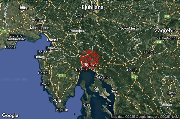 Terremoto 01:30:54 M2.3 epicentro “Confine Slovenia-Croazia (SLOVENIA CROAZIA)” Terremoto 01:30:54 M2.3 epicentro “Confine Slovenia-Croazia (SLOVENIA CROAZIA)”