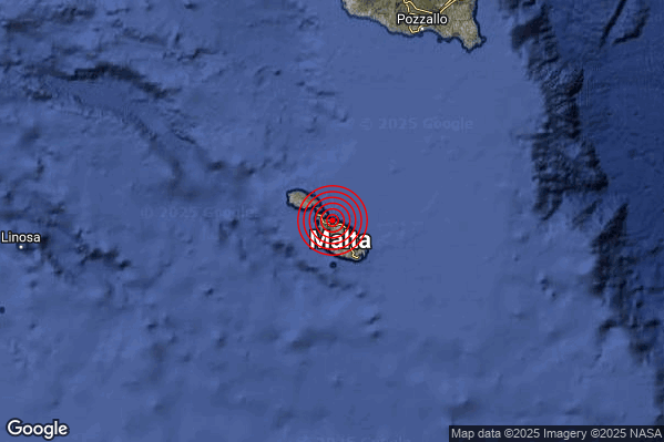 Terremoto 23:57:34 M3.5 epicentro “Malta (MALTA)” Terremoto 23:57:34 M3.5 epicentro “Malta (MALTA)”