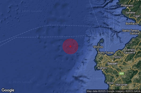 Terremoto 05:18:03 M2.6 epicentro “Mare di Sardegna (MARE)” Terremoto 05:18:03 M2.6 epicentro “Mare di Sardegna (MARE)”