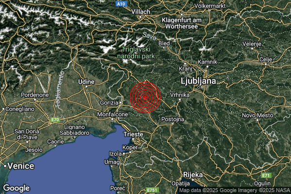 Terremoto 05:15:13 M2.0 epicentro “Confine Italia-Slovenia (SLOVENIA)” Terremoto 05:15:13 M2.0 epicentro “Confine Italia-Slovenia (SLOVENIA)”