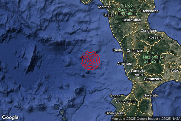 Terremoto 04:21:36 M2.7 epicentro “Tirreno Meridionale (MARE)” Terremoto 04:21:36 M2.7 epicentro “Tirreno Meridionale (MARE)”