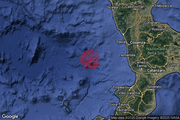 Terremoto 18:04:11 M2.6 epicentro “Tirreno Meridionale (MARE)” Terremoto 18:04:11 M2.6 epicentro “Tirreno Meridionale (MARE)”