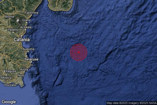 Terremoto 20:06:36 M2.4 epicentro “Mar Ionio Meridionale (MARE)” Terremoto 20:06:36 M2.4 epicentro “Mar Ionio Meridionale (MARE)”