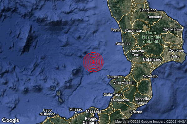 Terremoto 22:52:28 M2.3 epicentro “Tirreno Meridionale (MARE)” Terremoto 22:52:28 M2.3 epicentro “Tirreno Meridionale (MARE)”