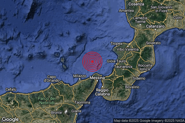 Terremoto 02:58:38 M2.4 epicentro “Tirreno Meridionale (MARE)” Terremoto 02:58:38 M2.4 epicentro “Tirreno Meridionale (MARE)”