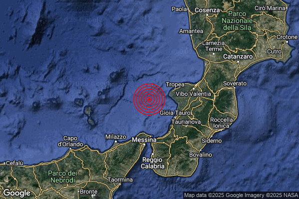 Terremoto 14:09:39 M2.7 epicentro “Tirreno Meridionale (MARE)” Terremoto 14:09:39 M2.7 epicentro “Tirreno Meridionale (MARE)”
