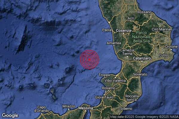 Terremoto 21:48:26 M2.4 epicentro “Tirreno Meridionale (MARE)” Terremoto 21:48:26 M2.4 epicentro “Tirreno Meridionale (MARE)”