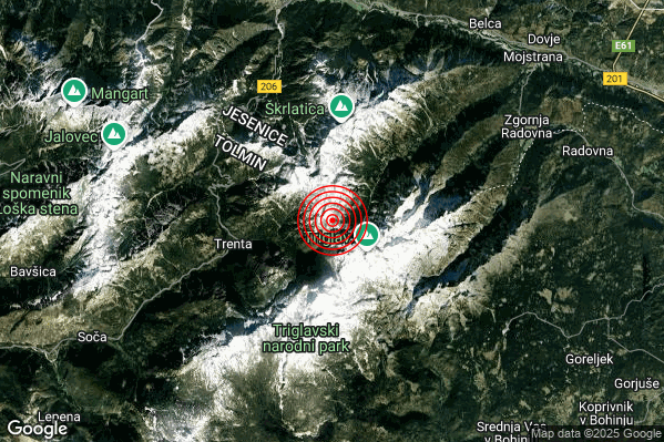 Terremoto 17:46:24 M2.0 epicentro “V3 Tarvisio (ITALIA AUSTRIA SLOVENIA)” Terremoto 17:46:24 M2.0 epicentro “V3 Tarvisio (ITALIA AUSTRIA SLOVENIA)”