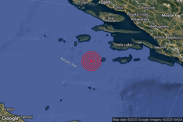 Terremoto 00:56:21 M2.2 epicentro “Adriatico Centrale (MARE)” Terremoto 00:56:21 M2.2 epicentro “Adriatico Centrale (MARE)”