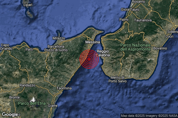 Terremoto 03:44:25 M2.7 epicentro “Stretto di Messina (Reggio di Calabria Messina)” Terremoto 03:44:25 M2.7 epicentro “Stretto di Messina (Reggio di Calabria Messina)”