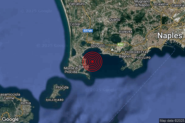 Terremoto 12:47:11 M4.6 epicentro “Campi Flegrei” Terremoto 12:47:11 M4.6 epicentro “Campi Flegrei”