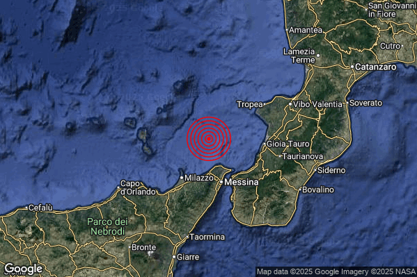 Terremoto 22:31:31 M2.1 epicentro “Tirreno Meridionale (MARE)” Terremoto 22:31:31 M2.1 epicentro “Tirreno Meridionale (MARE)”