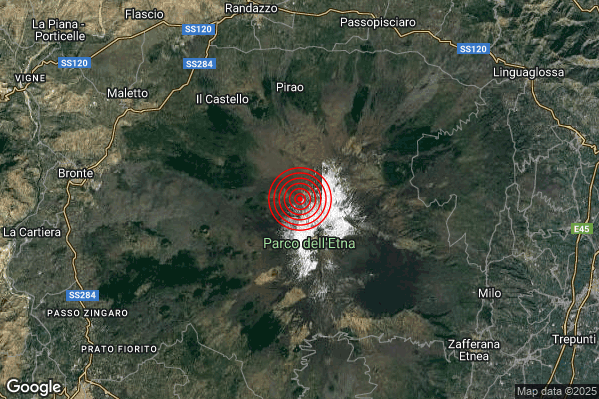 Terremoto 08:11:49 M2.0 epicentro “12 km SE Maletto (CT)” Terremoto 08:11:49 M2.0 epicentro “12 km SE Maletto (CT)”