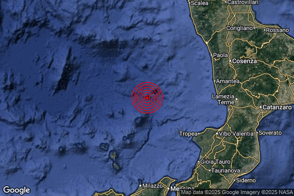 Terremoto 04:47:54 M2.4 epicentro “Tirreno Meridionale (MARE)” Terremoto 04:47:54 M2.4 epicentro “Tirreno Meridionale (MARE)”