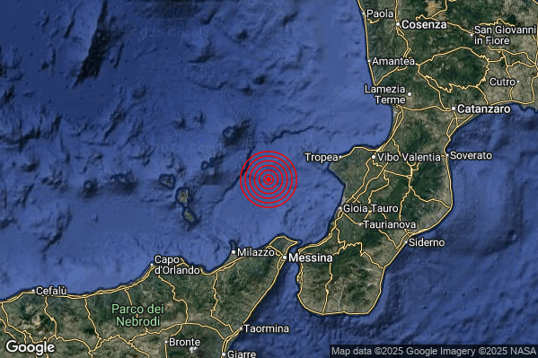 Terremoto 21:37:08 M2.0 epicentro “Tirreno Meridionale (MARE)” Terremoto 21:37:08 M2.0 epicentro “Tirreno Meridionale (MARE)”