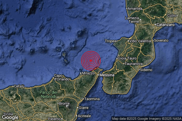 Terremoto 17:26:52 M2.6 epicentro “Tirreno Meridionale (MARE)” Terremoto 17:26:52 M2.6 epicentro “Tirreno Meridionale (MARE)”